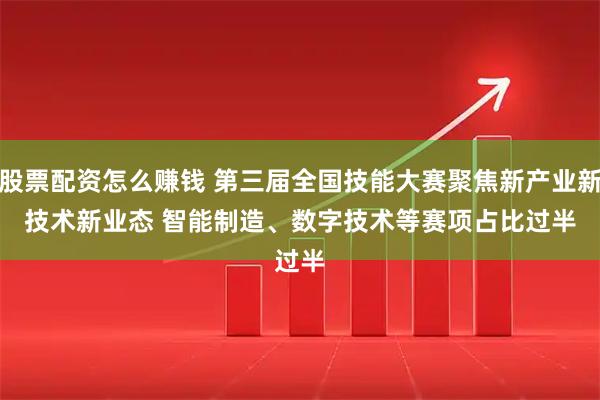 股票配资怎么赚钱 第三届全国技能大赛聚焦新产业新技术新业态 智能制造、数字技术等赛项占比过半
